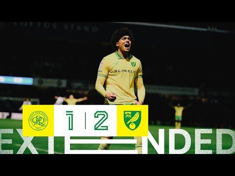Canaries complete double over QPR ✌️ | QPR 1-2 Norwich City | Extended highlights