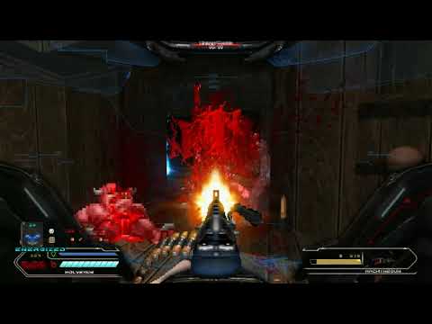 DOOM 2 Dark World + Brutal DOOM Power Fantasy v2 - Map05 The Wasteyard