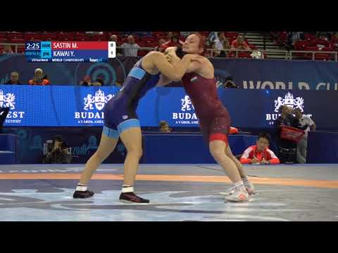 1/8 WW - 62 kg: M. SASTIN (HUN) v. Y. KAWAI (JPN)