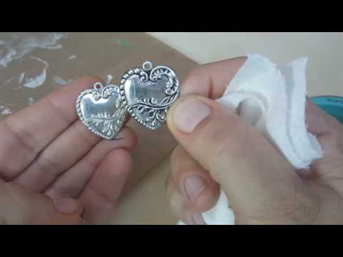 Vintaj Patina + Filigree | Token of Love Pendant