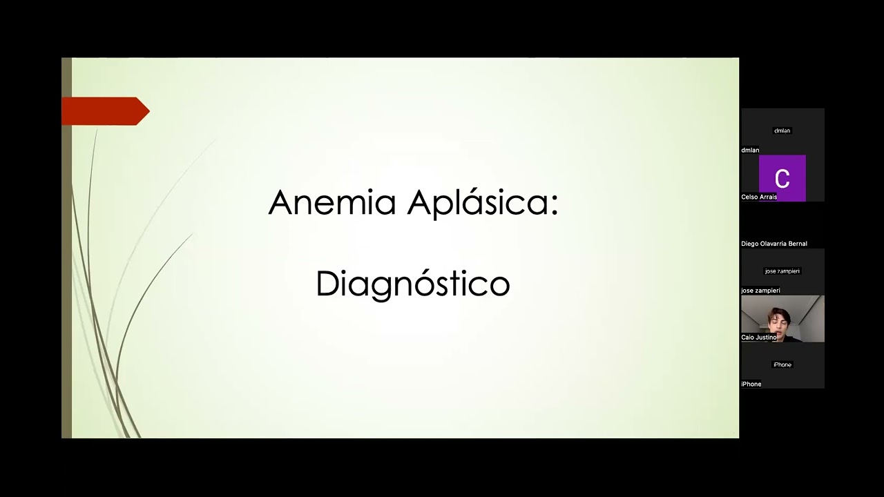 Atualização em anemia aplásica - Dr. Caio Justino 17/07/23