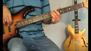 The Hollies - Magic Woman Touch - Bass Cover