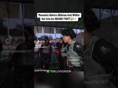Moments before Oblivion and Willito Get into An Insane Fight😱👀 #oblivion #willito #streamer #fight
