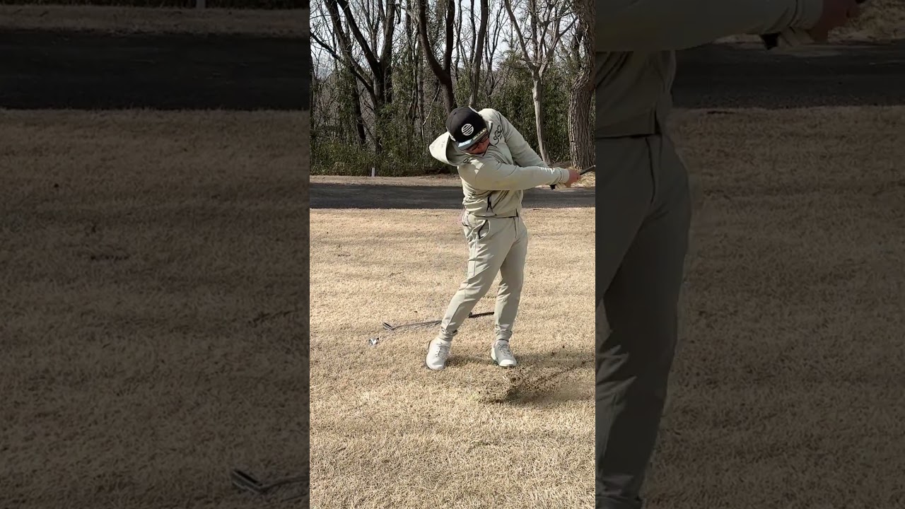 110yd52°🏌️‍♂️音♪#ゴルフ #ゴルフスイング #ナイスオン