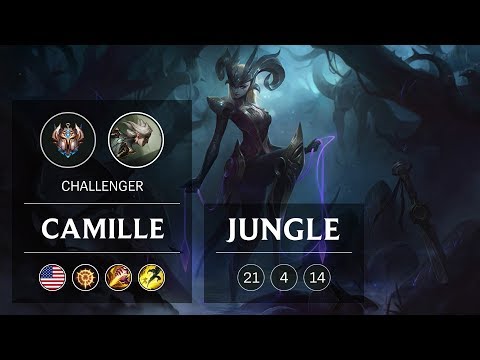 Camille Jungle vs Lee Sin - NA Challenger Patch 8.24