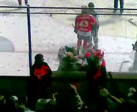 EHC Biel - EHC Olten Massenschlägerei 24.2.08