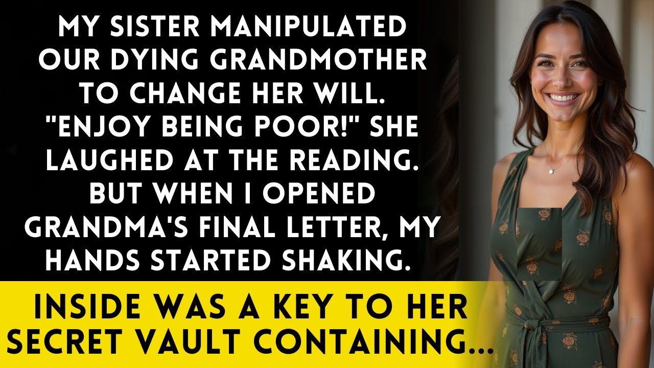 My Sister Stole My Inheritance, But Grandma's Letter Changed Everything