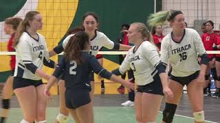 2019 NCAA Women's Volleyball - Ithaca vs. #25 Wesleyan (Second Round) - November 16, 2019