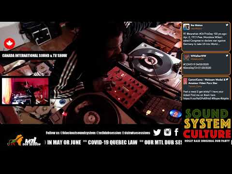 BLACKOUT SOUND SYSTEM #2 live from #Montreal - #Canada | Confinement Sound System - 02/04/2020