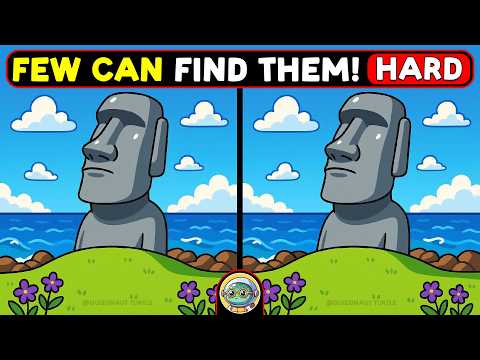 🐢🧩 Spot 3 Differences | Test Your Sharp Eyes 🧩🐢 | Quizonaut Turtle