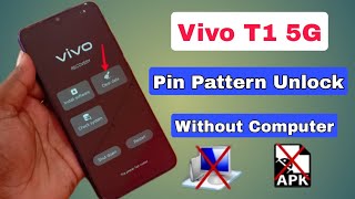 Vivo T1 5G Ka Lock Kaise Tode | Vivo T1 5G Pattern And Password Unlock & Vivo T1 5G Hard Reset