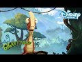 Gigantosaurus | Rocky zit vast op de waterval ? | Disney Channel NL
