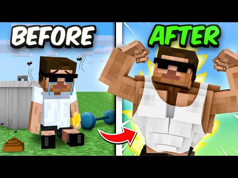 How I Become A Famous Body Builder in Minecraft ..