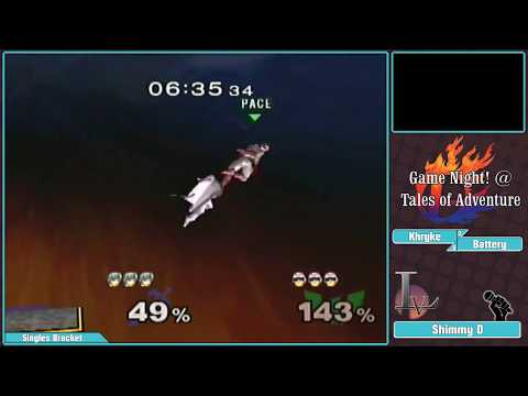 Adventure Mode 7 Melee Singles: Khryke (Marth) Vs. Battery (Falcon) WF