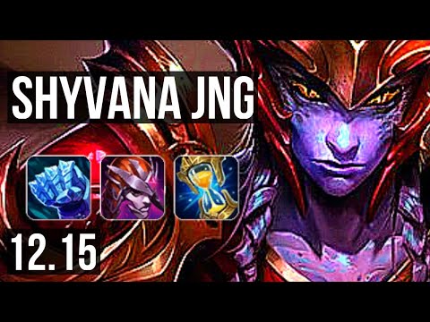 SHYVANA vs REK'SAI (JNG) | 10/0/8, Legendary, 400+ games, Rank 15 Shyvana | NA Grandmaster | 12.15