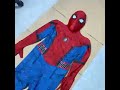 Spider Man Homecoming Full 3D Suit Spiderman Cosplay Suit Wearable Movie Props Replica