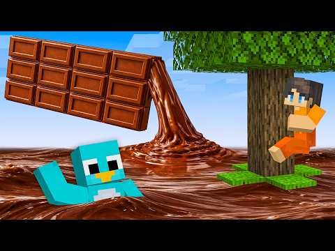 MELTED CHOCOLATE Rises Every Minute in Minecraft