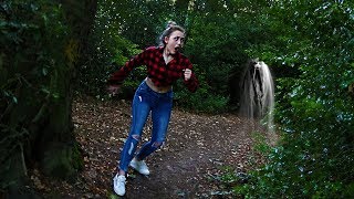 I Spent The Night in a HAUNTED FOREST & You wont BELIEVE what I saw... (REAL GHOST CAUGHT ON CAMERA)