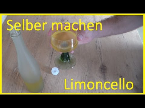 Make delicious Limoncello yourself - Make your own lemon liqueur - Limoncello Recipe