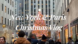 クリスマスVLOG｜ニューヨーク、パリ、南仏で過ごすクリスマス＆お正月！🎄🎁｜ロッカーフェラーツリー、南フランスでワインテイスティング、セーヌ川沿いをお散歩、エッフェル塔夜景、クリスマスマーケット