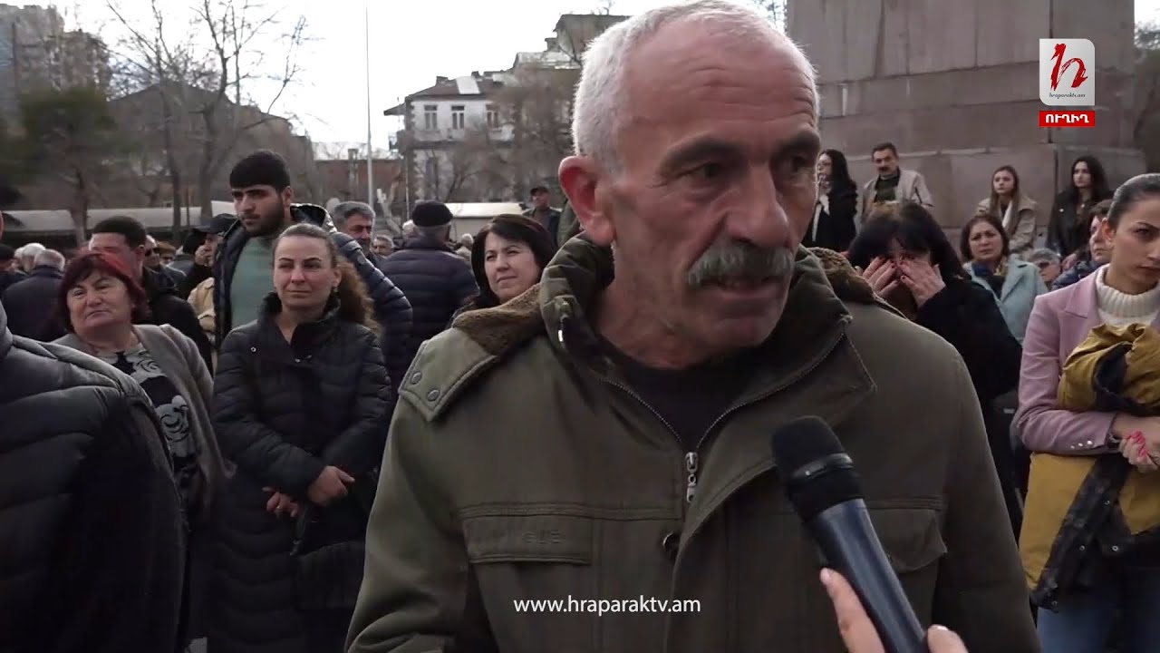 Ես խնդրում եմ Աստծուց, որ մեր ժողովուրդը կարողանա էս մի բուռ հողը պահի