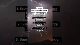 Download lagu 3 Suara yang Menggetarkan Arsy dan Murka Allah #durhaka #shorts mp3