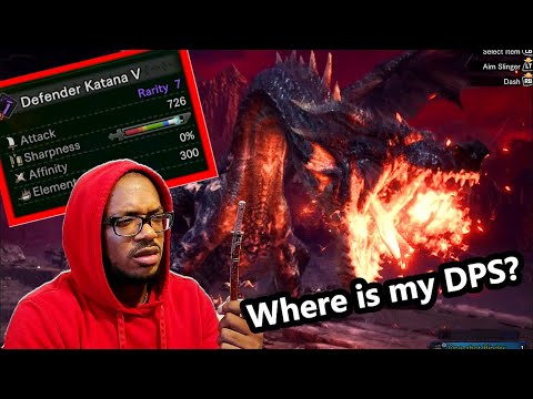 Hunting FATALIS With A DEFENDER Weapon | MHW Iceborne FATALIS Longsword SOLO