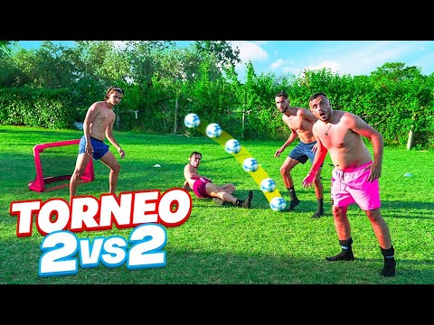 ⚽ TORNEO 2vs2 in VILLA ELITES con FRATINO e CAMPOLUNGHI!