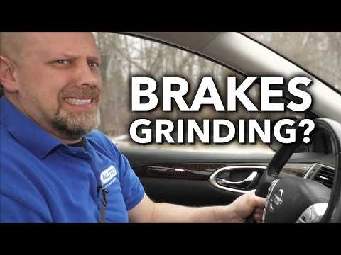 2nd YouTube video about how long can you drive on grinding brakes
