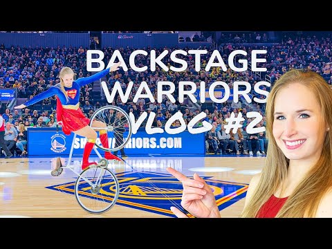 Backstage of Performance in Warriors Game - USA Tour Vlog #2 | Violalovescycling