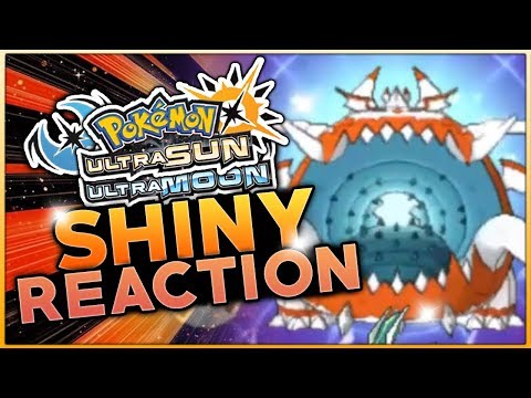 INSANE SHINY GUZZLORD REACTION! Pokemon Ultra Sun And Ultra Moon Shiny Ultra Beast Reaction!