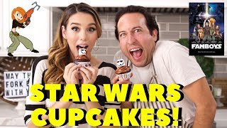 Kim Possible + Even Stevens Brother BAKE Star Wars Cupcakes video