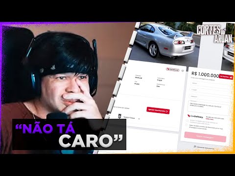 ARUAN REAGE A UM SUPRA DE 1 MILHÃO NA WEBMOTORS - Cortes do Aruan