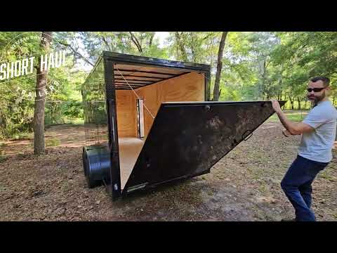 Blackout Edition | 7x16 Cargo Trailer with 7 ft Ceiling