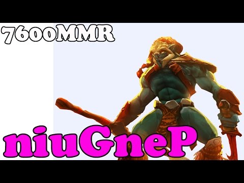 Dota 2 - niuGneP 7600 MMR Plays Huskar vol 6# - Ranked Match Gameplay