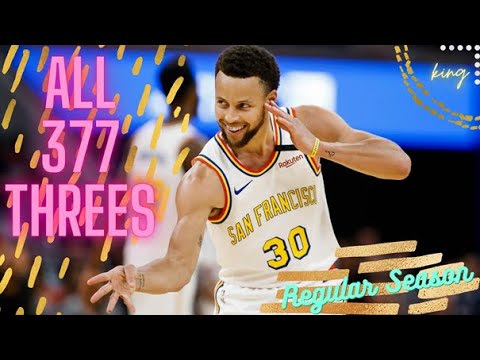Stephen Curry ALL 337 Three-Pointers From 2020-21 NBA Regular Season | King of NBA