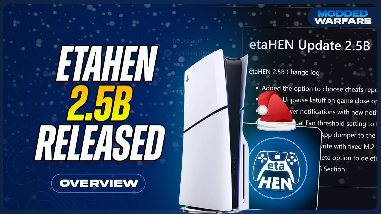 etaHEN 2.5B Released with New Features! (Overview & Setup)