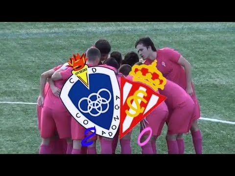 CD Covadonga 2-0 Real Sporting de Gijón "B" resumen Liga Nacional Juvenil