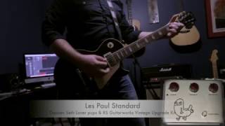 Video thumbnail for Ceriatone Centura Professional Overdrive (Klon clone) w/ Strat & LP by Visual Guy