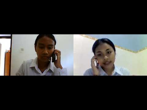 Video Conversations a Guest Making a Reservation by Phone (Indah & Septia)