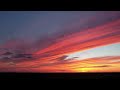Clouds Glow Orange As Incredible Sunset Lights Up New Jersey Sky