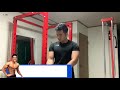 石田トレーナーの自宅で筋トレしよう!「上腕ニ頭筋」