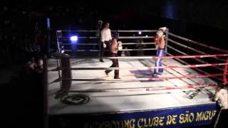 preview picture of video 'Kickboxing: Márcio Moniz vs Licínio Cardoso (Vila Franca Fight Night 2014)'