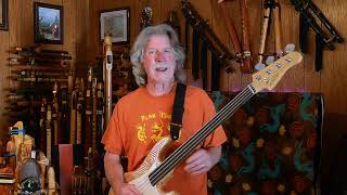 Video thumbnail for "First Look" at the Glarry Fretless "P" Bass....the "Burlywood" version by Brent Adams