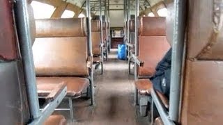preview picture of video 'Romania:  Walkthrough inside Romanian CFR Regio trains Bhp Wagon type double decker passenger stock'