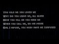 Justin Timberlake-Cry me a river lyrics on screen (HQ)(HD)