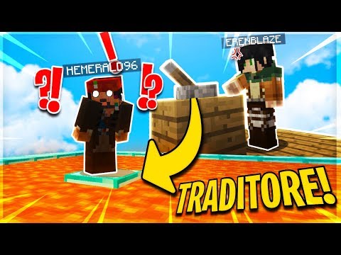 EREN...DON'T DO IT!! - Minecraft ITA Fortcraft w/ Eren Tech Tear Tardo