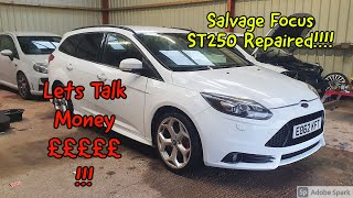 Video thumbnail for Focus ST250 Estate Repaired And MOT'd - What Did It Cost To Repair This Salvaged Cat S ST250????? by Serious About Salvage