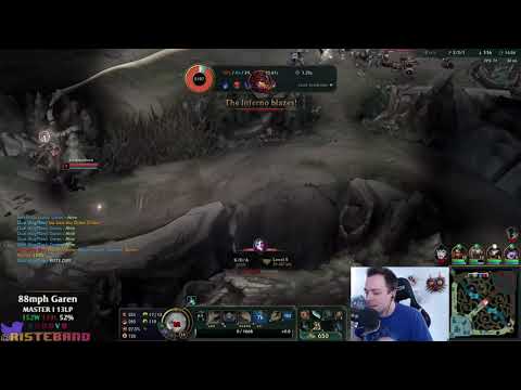 RISTE Garen - Garen vs Nocturne Top  - Garen Gameplay