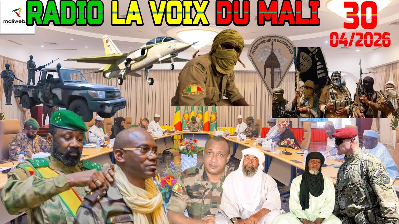 La Revue de Presse de la RADIO LA VOIX DU MALI du 30 Avril 2026